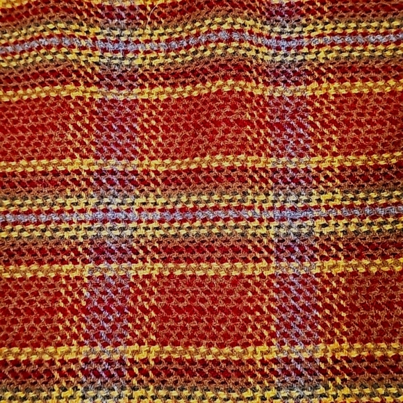 Talbots Wool Blend Women's Plaid Knee Length Skirt sz 10 - Picture 6 of 6